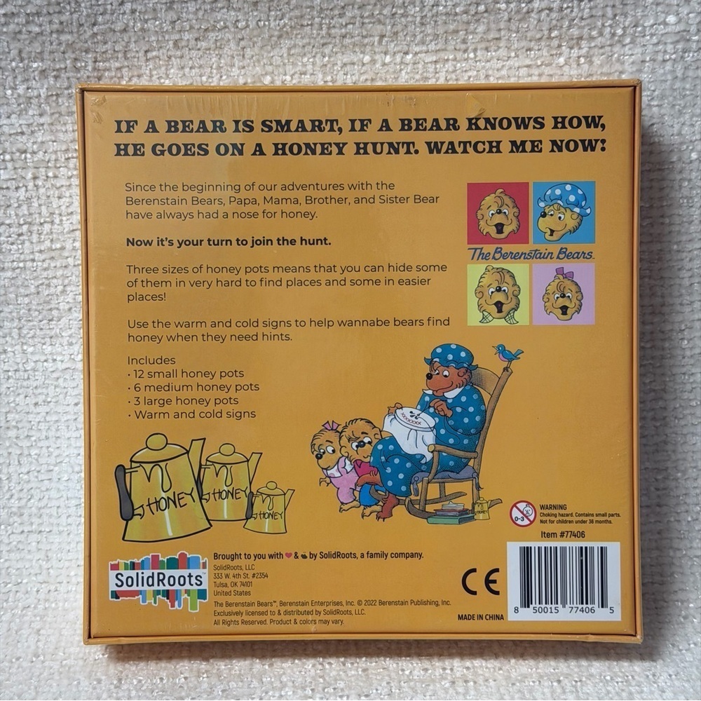 The Berenstain Bears Hide-'n'-Seek Honey Pots Game - Picture 3 of 3
